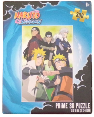 Puzzle Naruto entre amis en 3D