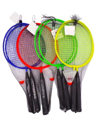 Set de badminton housse, 2 raquettes, volants enfant Out2Play - Garçons